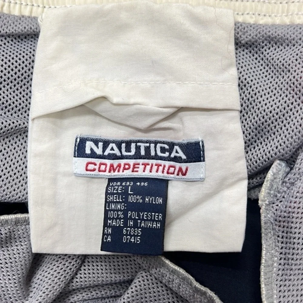 Vintage Nautica Competition Swim Trunks‎ Sz L